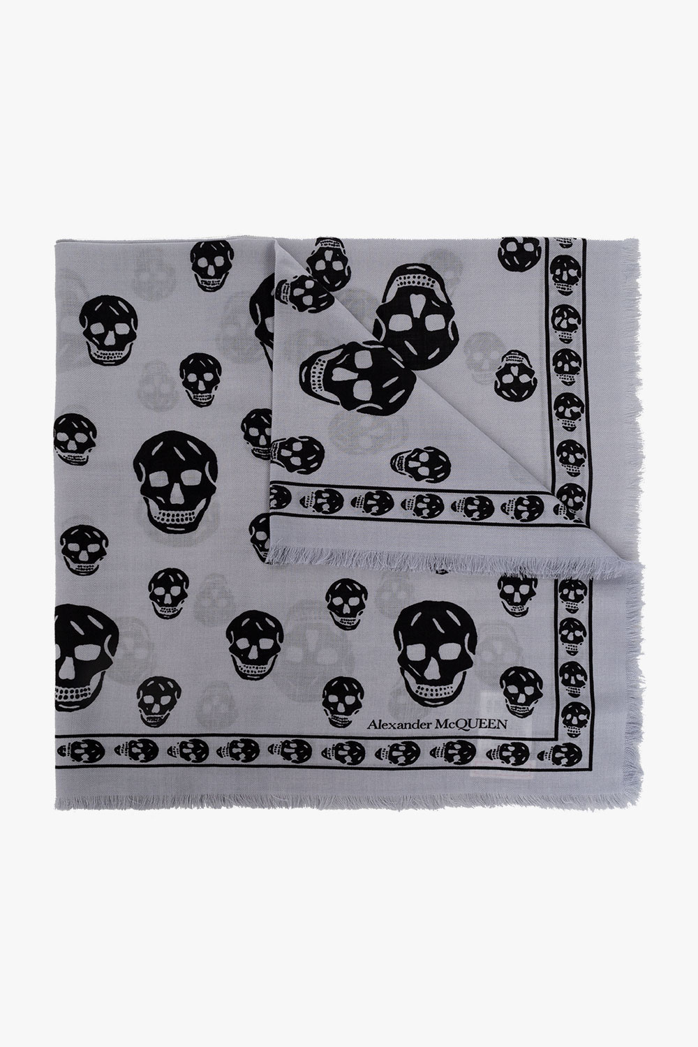 【関税込み】alexander mcqueen SCARF LOGO MOHAIR 38X200 Alexander McQueen Mohair logo scarf 38x200 | The Fashion Square